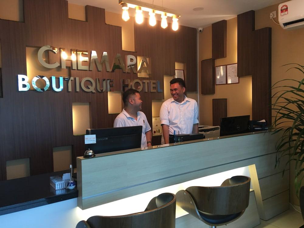 Chemara Boutique Hotel Miri Exteriör bild